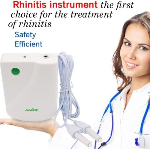 Nose Allergy Reliever Cure Therapy BioNase Nose Treatment Therapy Massage Device Rhinitis Sinusitis for Home Use