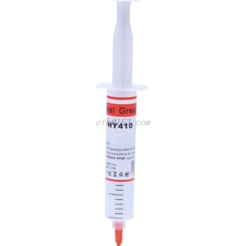 30G HY410-TU20 White Thermal Grease CPU Chipset Cooling Compound Silicone Paste - L059 New hot