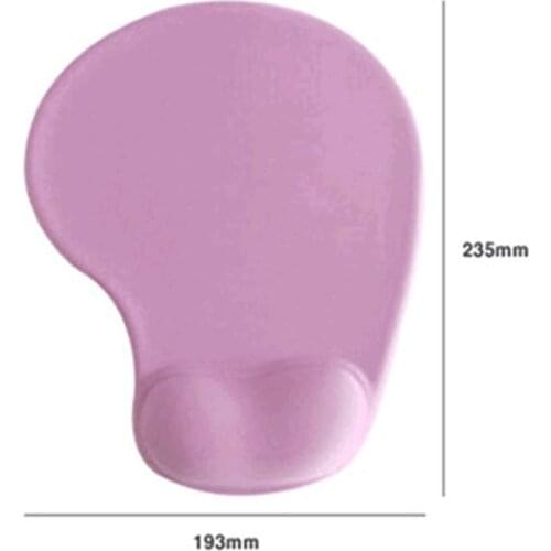 LX9B Office Mousepad with Gel Wrist Support Ergonomic Gaming Desktop Mouse Pad Wrist Rest