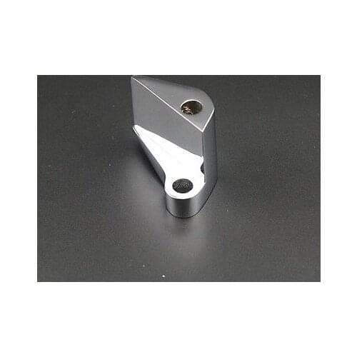 CNC Billet Motorcycle Side Rearview Mirrors Adapter For Harley Dyna Electra Glide Cross Bones Chopper Cruiser Chrome