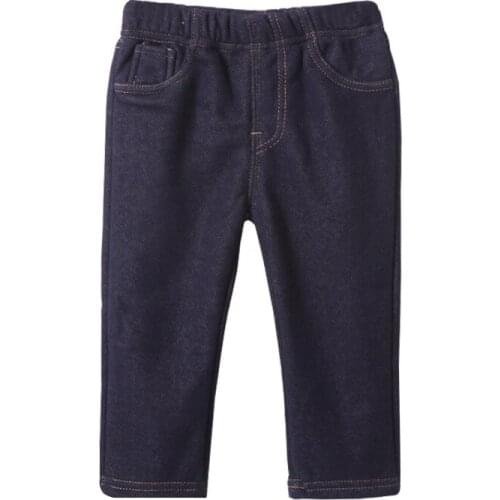 Thick Girls Jeans Baby Kids Jeans for Children Boys Girls Leggings Kids Thick Fleece Pants Toddler Pants Girls Pants Winter 1-6Y