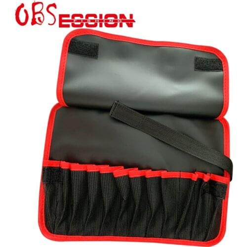 OBSESSION Multi-use Bag Waterproof Hard Lure Metal Jigs Bag 12 Slots Fishing Lure Bag Fishing Accessories Tackle Protective Case