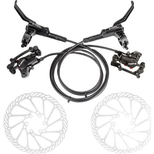 Toopre Bicycle Brake MTB Brake Hydraulic Disc Brake Calipers Front Rear 800mm/1450mm Bicycle Oil Pressure Disc Brake Set
