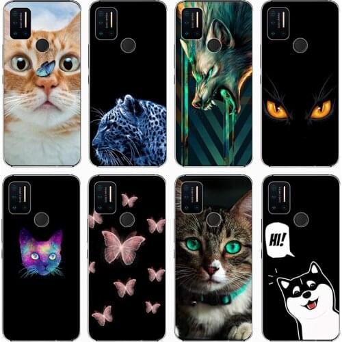 Wolf Soft Silicon Phone Case for Umidigi A7 6.49 inch Case Mobile Phone Cases for Umidigi A7 Case Fundas for Umidigi A 7 A7 Case