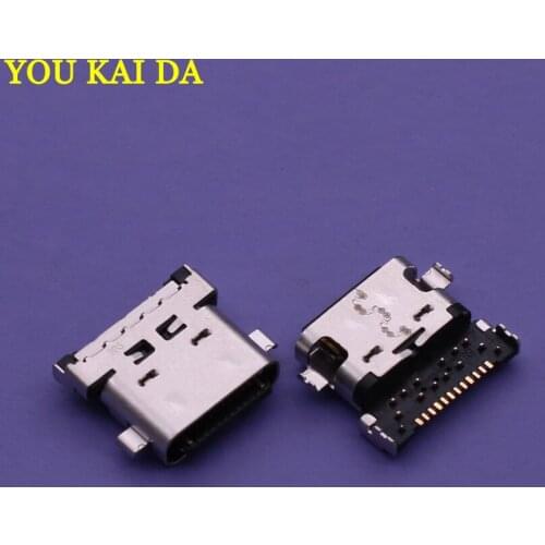 2pcs/lot Type C USB Port Charging Charger Connector Tail Plug Board Micro USB Connector For Huawei MatePad Pro Tablet Computer