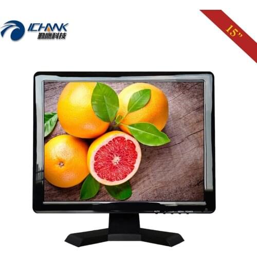 B150JN-ABHUV/15" 1024x768 PC Monitor/15" inch AV BNC Security Industry Medical LCD Screen USB Port Pluggable U-disk Video Player