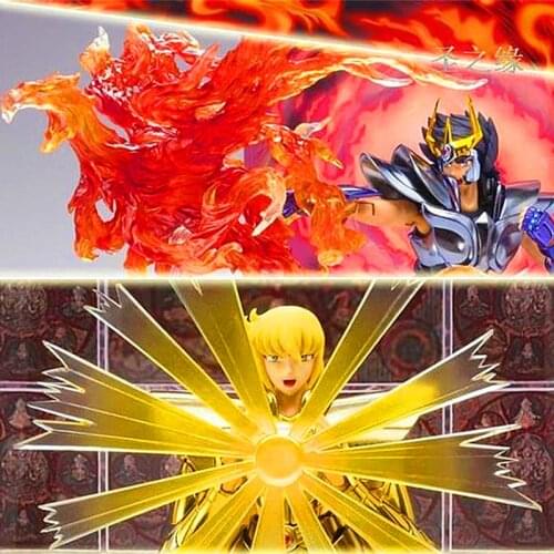 Free shipping LT model Saint Seiya Cloth Myth Fighting skills effects for Virgo Shaka Phoenix Ikki