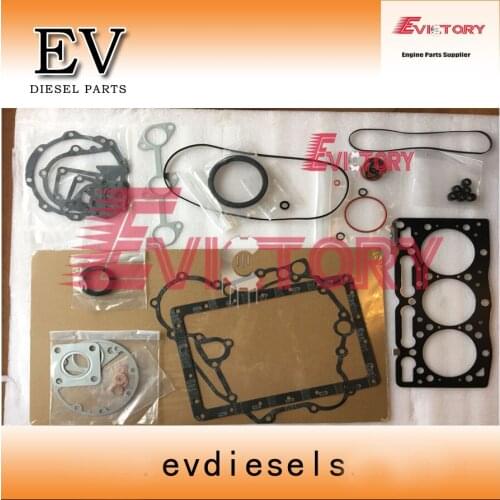 For Kubota U-20-3S excavator engine repair gasket D1105 full cylinder head gasket kit