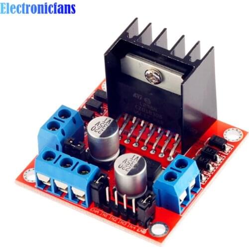 1PCS New Dual H Bridge DC Stepper Motor Driver Controller Board Module L298N For Arduino Dual Channel