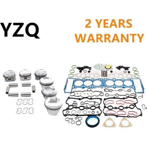 06E103483Q 06E107065DM 06E103149 3.0T Engine Cylinder Head Valve Gasket Piston Set For VW Touareg For Audi A4 A5 A6 A7 A8 Q5 Q7