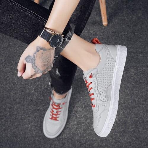 Sneakers zapatos fashion hombre Sneaker s spring leather sale breathable informales shoes leisure shoe causal black sport men