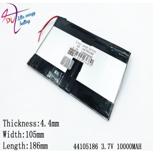 3.7V,10000mAH 44105186 45108185 polymer lithium ion battery Li-ion for tablet pc; V971,V972