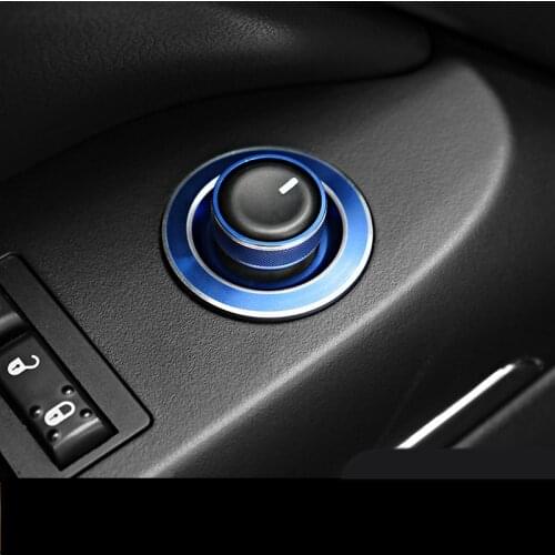 Metal Rearview Mirror Ciga Ligghter Buttons Decorated Ring Frame For Compass Patriot Wrangler AAA340