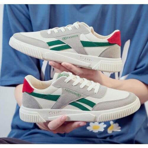 2021 Hot Sale Mens Cloth Shoes Korean Version Fashion Breathable Sports Casual Student Canvas Shoes Ins Board Shoe Mens Shoes