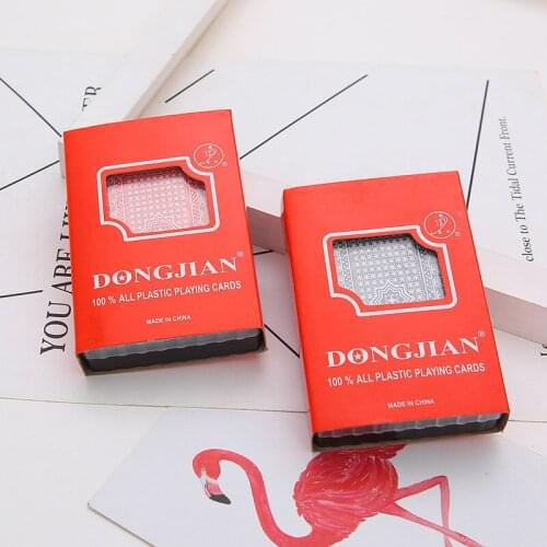 1 set/deck Pokemon Card Top Plastic Playing Cards Paper Playing Cards Creative Gift Durable Poker