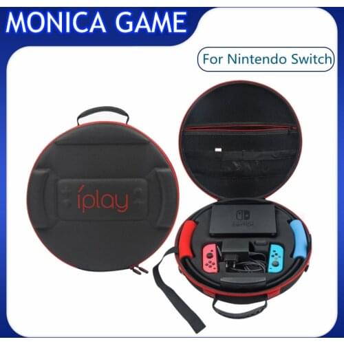 For Nintendo Switch Fitness Ring Storage Bag Protection Bag Ring Crossbody Portable Travel Bag Handbag Game Machine Accessories