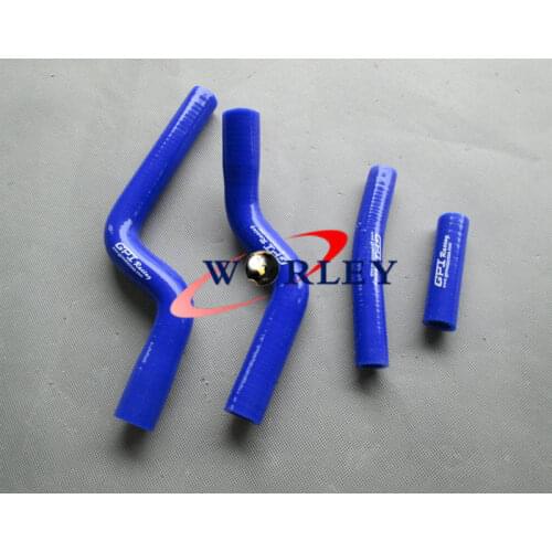 Silicone radiator hose FOR YAMAHA YZF250 YZF 250 YZ250F 2007 2008 2009 BLUE