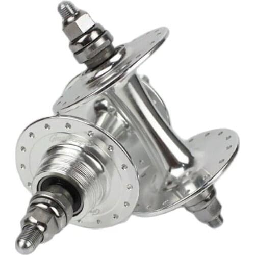 Japan Bicycle Bearing Hubs Fixed Gear Big Ears Ultra-light Sealed Axis Racing Flower Drum 32 Hole Single Speed Cycling Parts