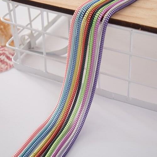 10PCS Plating 1.4M 3 in 1 TPU spiral USB Charging cable cord protector cable winder for iphone 8 7 6 5 Earphone Protection