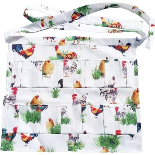 12Cell Multifun Apron Egg Collecting Apron Durable Eggs Gathering Apron Chicken Farmhouse Farm Cleaning Tools Adult