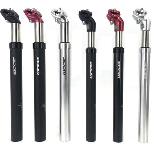 350mm*27.2/28.6/30.0/30.4/30.8/31.6/33.9mm Suspension Bicycle Seat Post Bike Shock Absorber Seatpost For MTB Mountain Road Bike