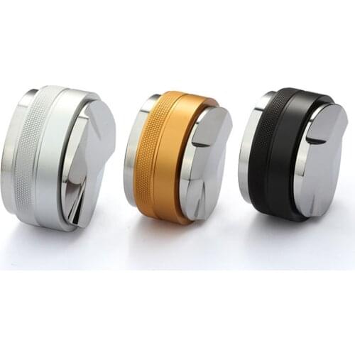 51/53/54/58mm Adjustable Coffee Distributor 2 in 1 Espresso Tamper Grinder Tamper Corner موزع قهوة Distributeur 디스트리뷰터