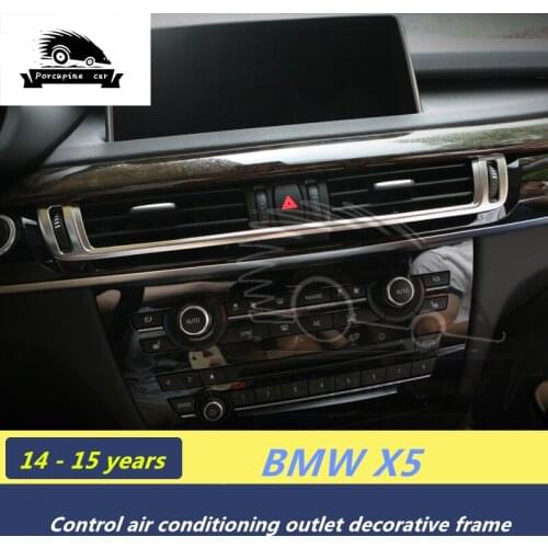 ABS Central Console Air Conditioning Ventilation Exhaust Cover Trim For BMW X5 F15 2014 2015 2016 / X6 F16 2015 2016 2017