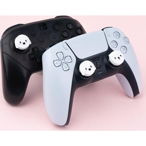 Bear Thumb Stick Grip Cap Joystick Cover For Sony Playstation 5/4/3 PS5/PS4/PS3/Xbox 360/Switch Pro Controller Thumbstick Case
