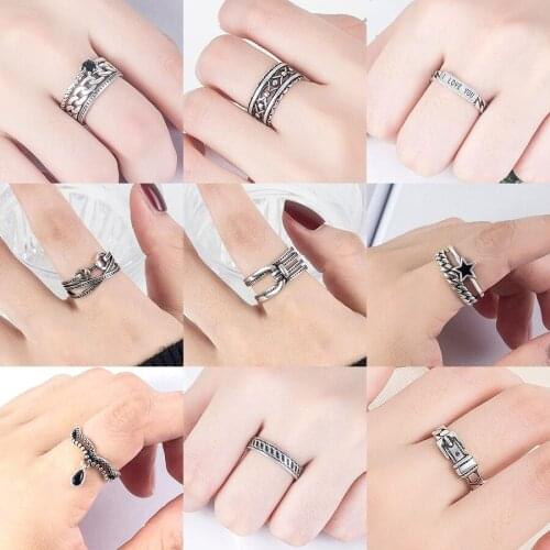 Fanqieliu Women's Silver Rings