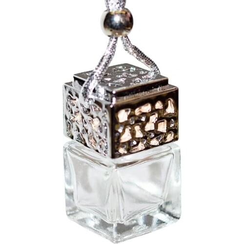 Perfume Bottle Portable Multifunctional Glass Essential Oils Diffuser Ornament for Travel