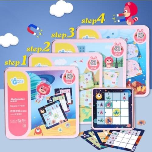 Sudoku Game Children Puzzle Toy Thinking Training Students' Jiugongge Parent Child Interactive Desktop Multiplayer Entertainment