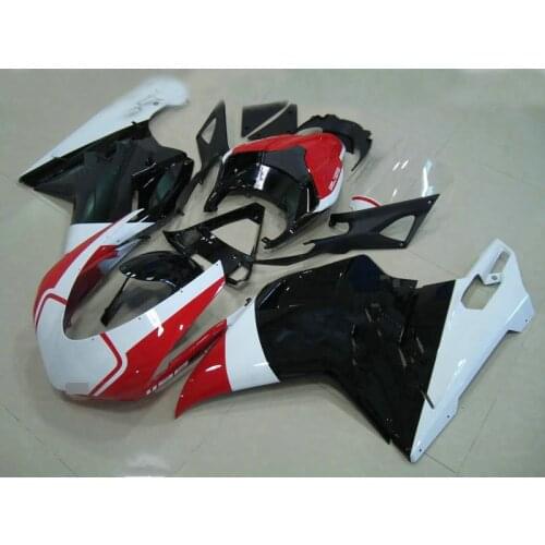 Injection mold Fairing kit for DUCATI 848 1098 07 08 09 10 11 ducati 1198 2007 2008 2011 White red black Fairings set+gifts DA03