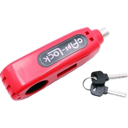 Brake lever Security Lock Motorcycle Scooter Anti Theft Caps-Lock Grip Handlebar For BMW F650CS 01-12 K1300R 09-11 G650X 06-10