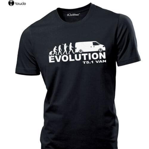 2019 New Summer Men Hot Sale Fashion T5.1 Panel Van Evolution Mens T Shirt T6 T5 Transporter T3 T4 Tee Shirt