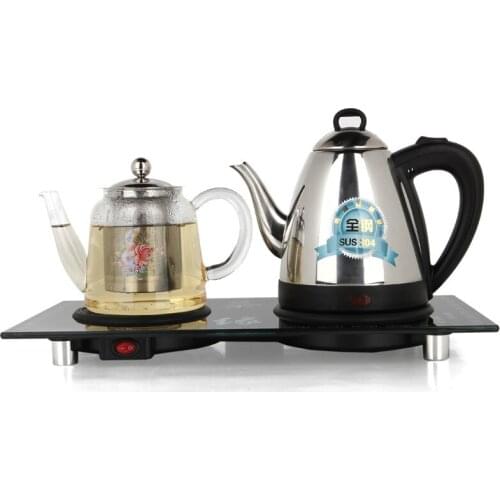 Electric kettle heat preservation and boiling water teapot set