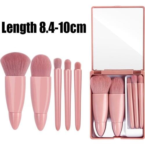 5pcs/box Soft Makeup Brushes Set Cosmetic Highlight Powder Eyeshadow Foundation Blusher Beauty Blending Make Up Brushes
