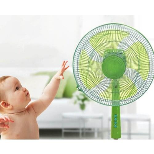 Durable 1 Pcs Kids Fan Covers Safety Mesh Net Fan Guard Safety Product Dust Cover Nylon Baby Finger Protector