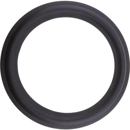 10Inch Rubber Speaker Foam Edge Subwoofer Surround Rings Replacement Parts for Speaker Repair or DIY (Black)(1pcs)