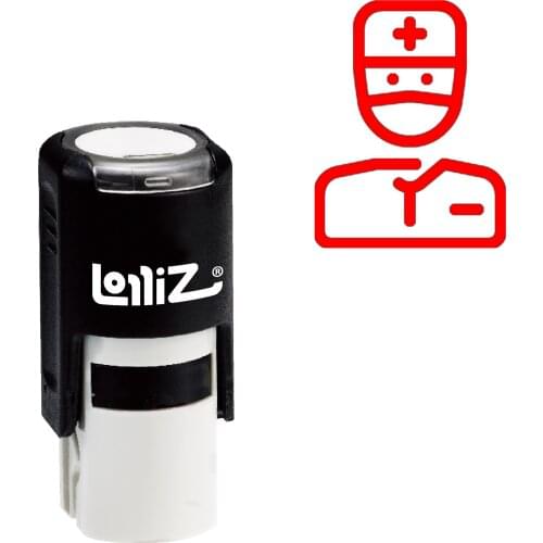 LolliZ Doctor Self-Inking Rubber Stamp - Modern Symbol Series