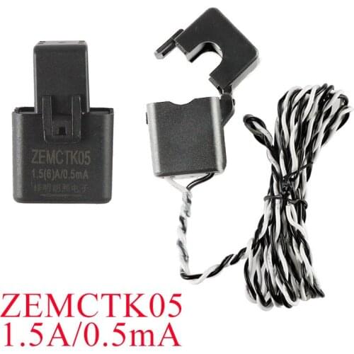 1.5A/0.5mA ZEMCTK05 Current Transformer Open-close Mini Precision Current Transformer Sensor Ratio : 3000:1