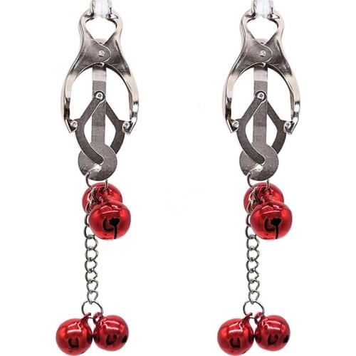 Nipple Clamps Clips Metal Torture Sex Toy For Women Couple Play Game Slave Bdsm Breast Bondage Restraint