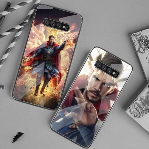 Super Mage Doctor Strange Phone Case Tempered Glass For Samsung S20 Plus S7 S8 S9 S10 Plus Note 8 9 10 Plus
