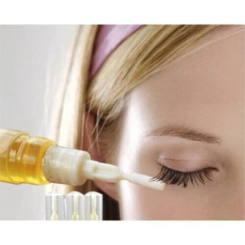 100% Effective Pure Natural Eyelash Growth Liquid Essence Eyebrow Eyelash Thick Length Nutritious Serum 3.5ml