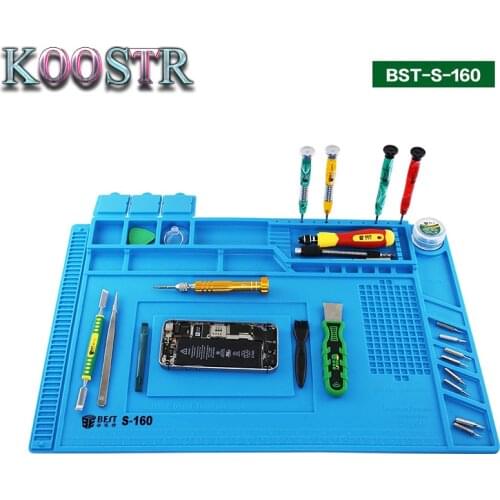 Heat-resistant Heat Gun Phone BGA Soldering Station Repair insulation Pad Insulator Pad Soldering Mat Maintenance Platform