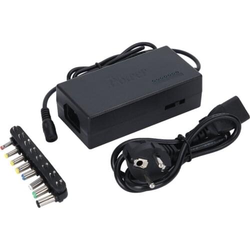 96W Universal Power Charger Adapter AC 110V/240V for Laptop/notebook EU Plug for Dell for Lenovo 8 in 1 Swappable Connectors