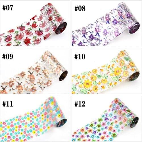 Star/Butterfly/Colorful Flower Nail Stickers Water Transfer Decals Decoration Dream Cather Slider For Nail DIY Tips