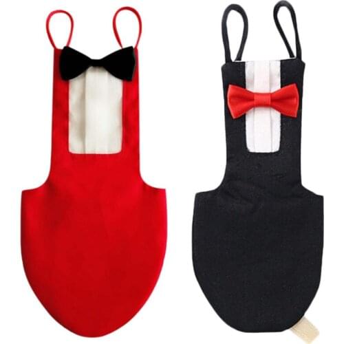 1PC Parrot Bird Pigeon Diaper with Bowtie Cockatiel Pigeons Small Medium Large Pet Birds Flight Suit Clothes