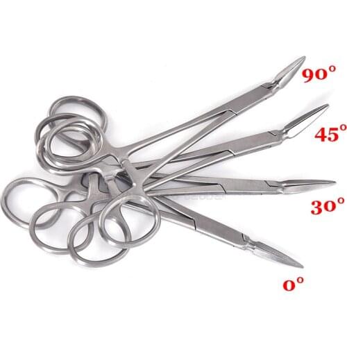 1Pc Dental Residual root tweezers forceps dental pliers INSTRUMENT 0/30/45/90 Degree for choose