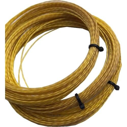 20pcs ALPHA tennis string soft feeling 1.30mm tennis rackets string elastic multifilament Flash tennis rackets strings