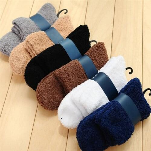 2017 Autumn Women Extremely Cozy Cashmere Socks Winter Warm Sleep Bed Floor Home Fluffy Drop Shipping